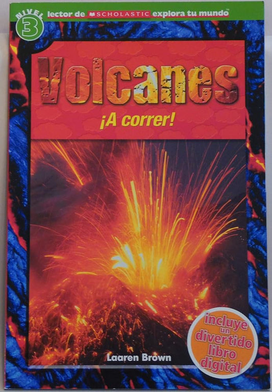 Scholastic Discover More™ Reader Level 3: Volcanes (Sp) cover image