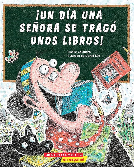 Un Dia Una Senora Se Traga Unos Libros! cover image