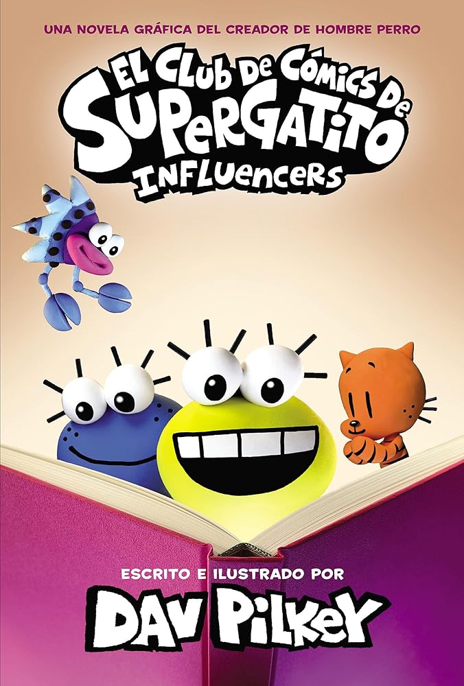 El Club de Cómics de Supergatito: Influencers (Cat Kid Comic Club: Influencers) (Spanish Edition) cover image