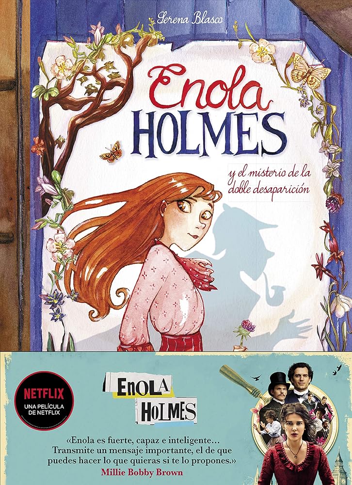 Enola Holmes y el misterio de la doble desaparición (Enola Holmes. La novela gráfica 1): La historia de la película (Bruguera Contemporánea) cover image