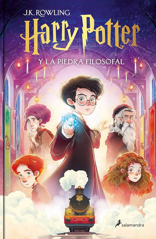 Harry Potter y la piedra filosofal / Harry Potter and the Sorcerer's Stone (Spanish Edition) cover image